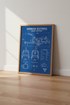 Vermeer Wood Chipper Blueprint Wall Art | Office Decor | Industrial Poster