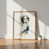 Minimalist Silhouette Wall Art | Abstract Figure Poster, Modern Boho Decor