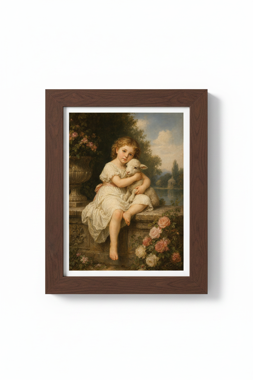 Vintage Nursery Art | Soft Pastels, Dreamy Child Decor