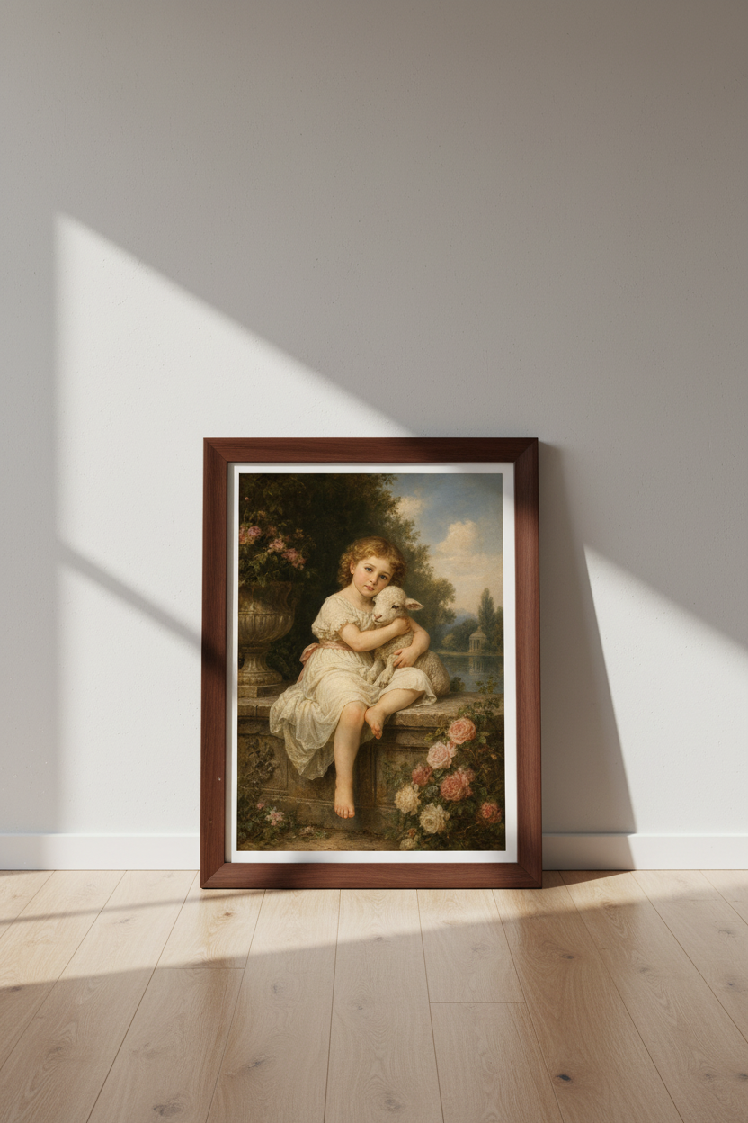 Vintage Nursery Art | Soft Pastels, Dreamy Child Decor
