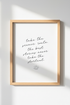 Take the Scenic Route Quote Art | Minimalist Black & White Poster | Office Decor