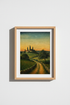 Italian countryside | Rustic Tuscan hues, Living Room Decor Poster
