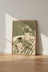 Sage Green Still Life Wall Art | Matisse Book & Coffee Poster | Minimalist Kitchen Decor