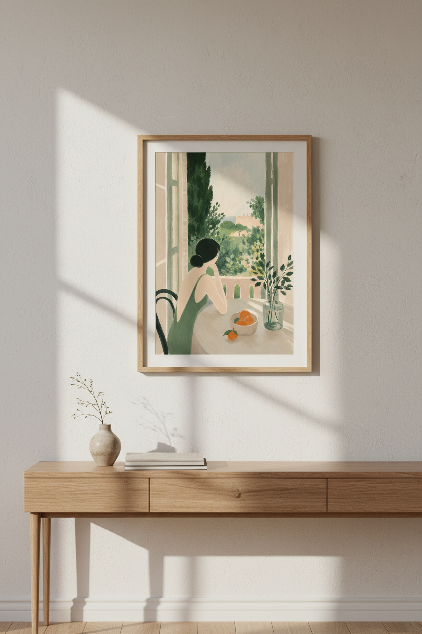 Soft Pastel Wall Art | Calm Abstract Palette, Living Room Decor