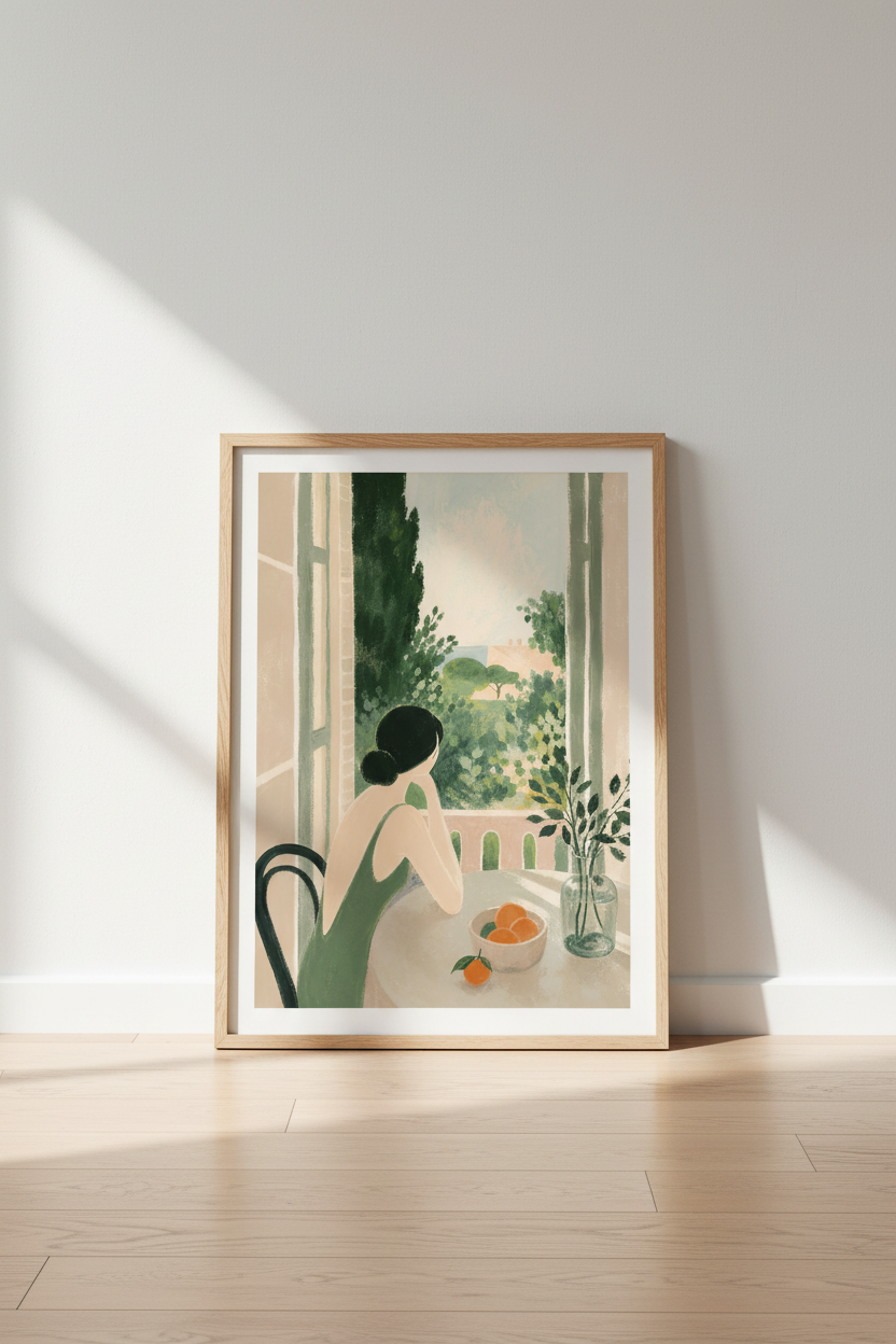 Soft Pastel Wall Art | Calm Abstract Palette, Living Room Decor