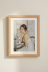 Romantic portrait | Soft pastels, Parisian vibe | Living room decor
