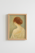 Pastel Portrait Wall Art Print | Living Room Decor | Soft Aesthetic Poster