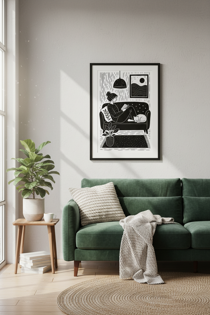 Woman_Reading_Night_5406051_mockup2_living-room.png