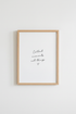 Collect Moments Not Things Wall Art | Minimalist Quote Poster | Aesthetic Decor