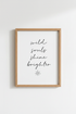 Wild Souls Shine Brighter Quote Print | Boho Nursery Decor | Minimalist Poster