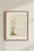 Minimal Bamboo Wall Art Print | Living Room Decor | Zen Poster