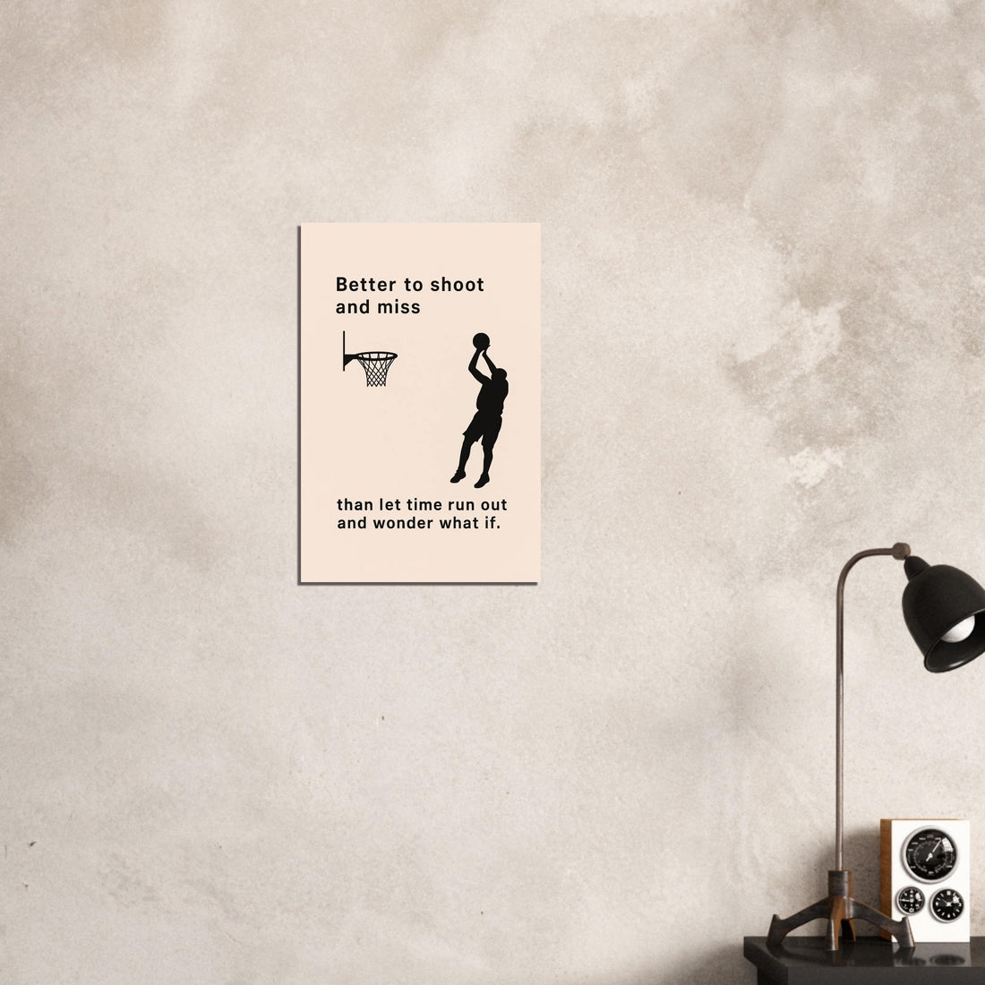 Motivational Basketball Poster - &