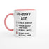 Procrastinator Mug - TO DON&