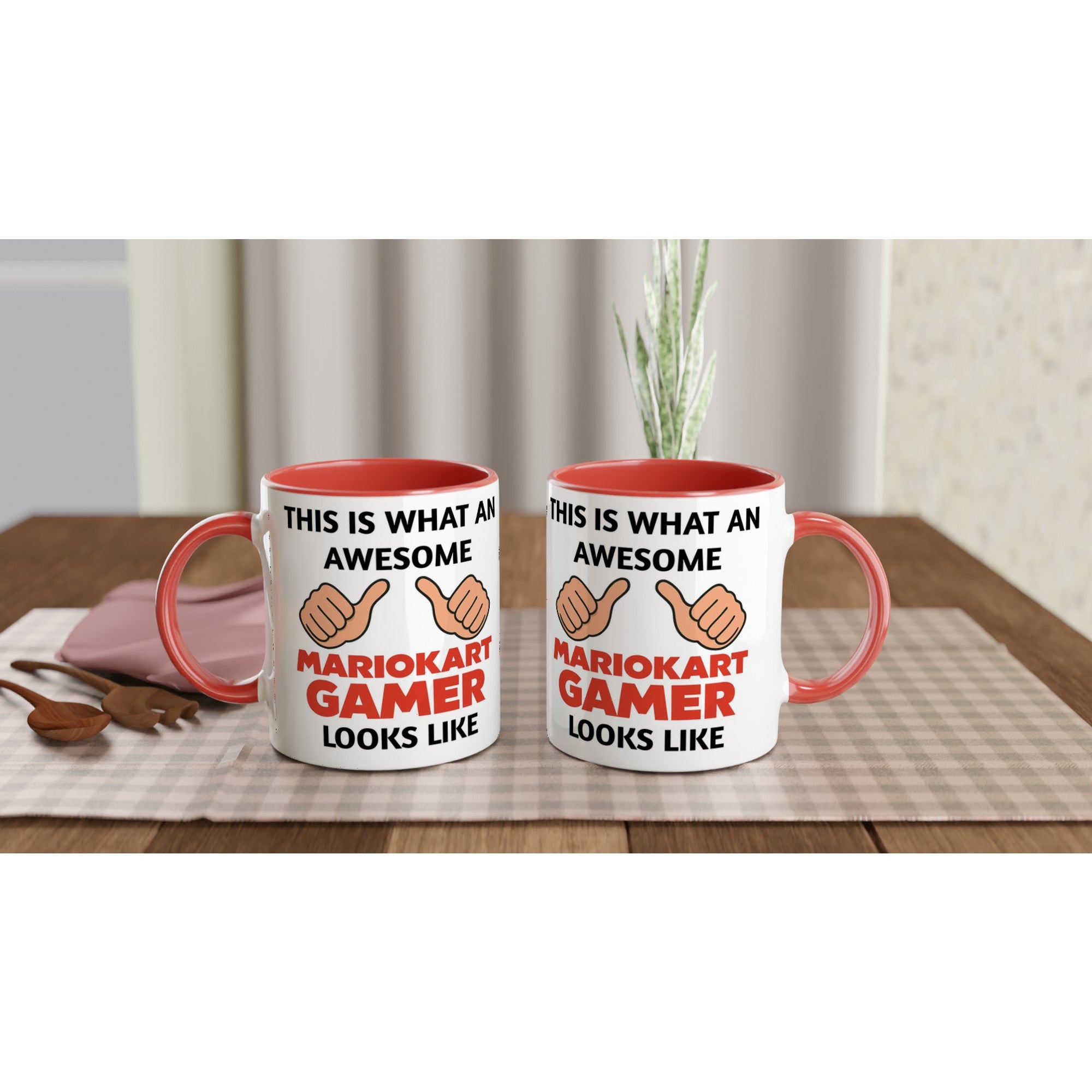 Mario Kart Gamer Mug – 11oz Coffee Cup Gift for Nintendo Fans