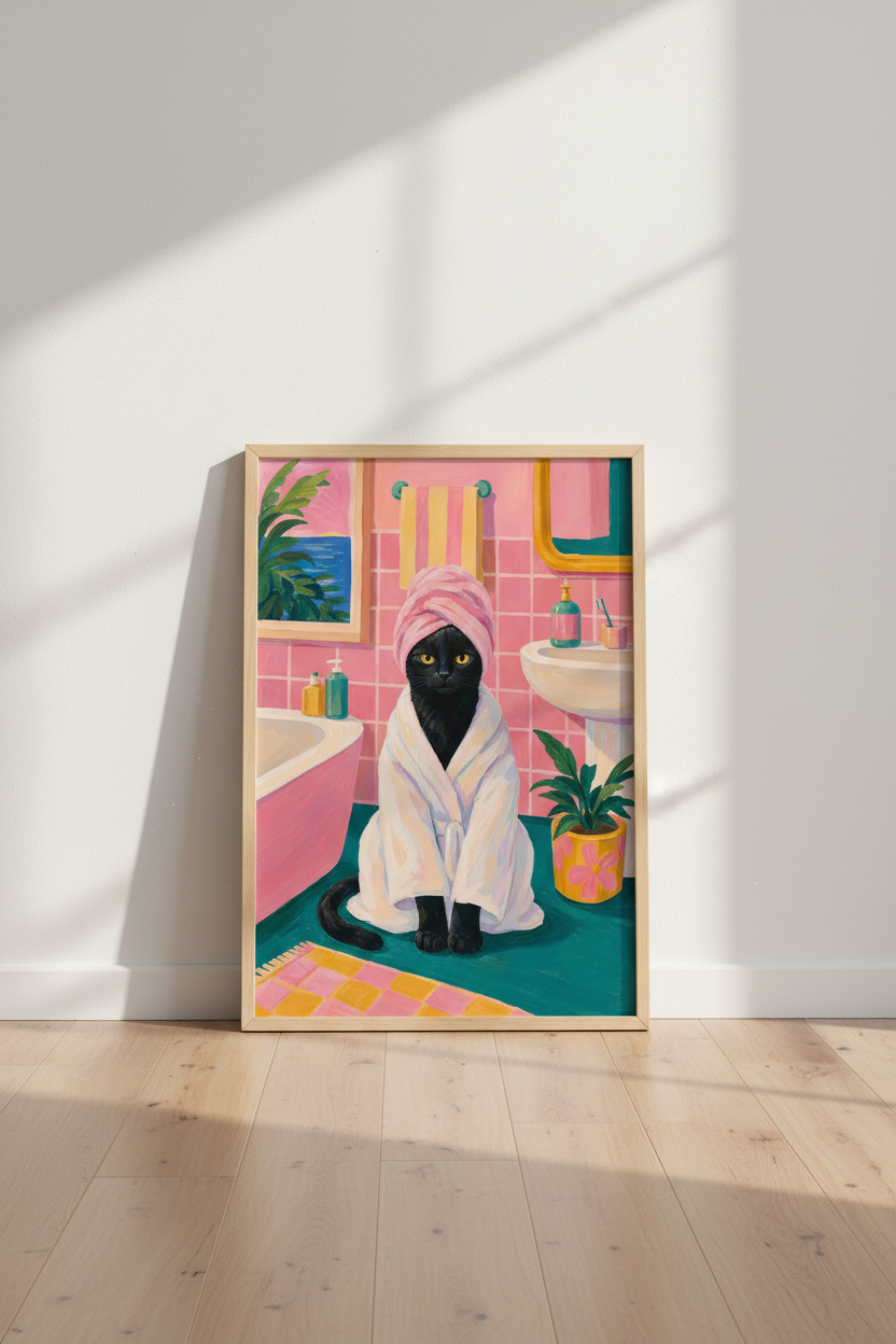 black-cat-bathroom-pink-maximalist-on-the-floor-98fa4a.png