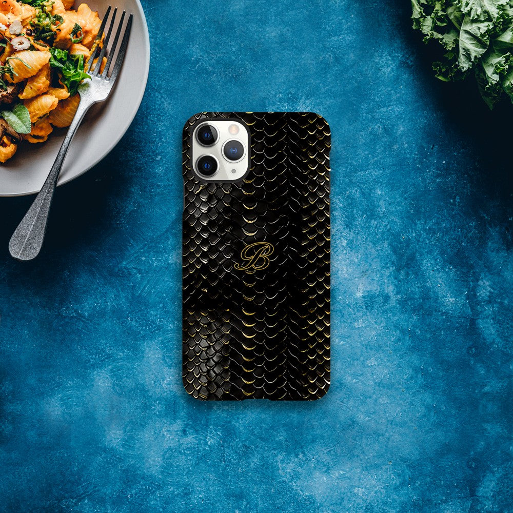 Luxury Dragon Scale Phone Case - iPhone 16, 15 Pro, Samsung S23 | Golden 3D Design iPhone 11 Pro Max