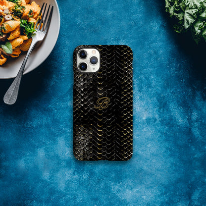 Luxury Dragon Scale Phone Case - iPhone 16, 15 Pro, Samsung S23 | Golden 3D Design iPhone 11 Pro Max