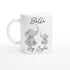 Big Sister Mug - Custom Pregnancy Announcement Gift - 11oz Ceramic Coffee Cup Ceramic White
