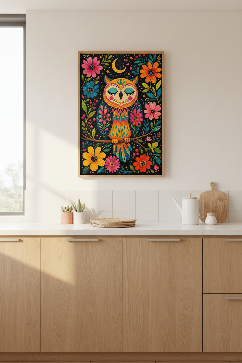 colorful-owl-boho-living-room-kitchen-c1a8ac.png