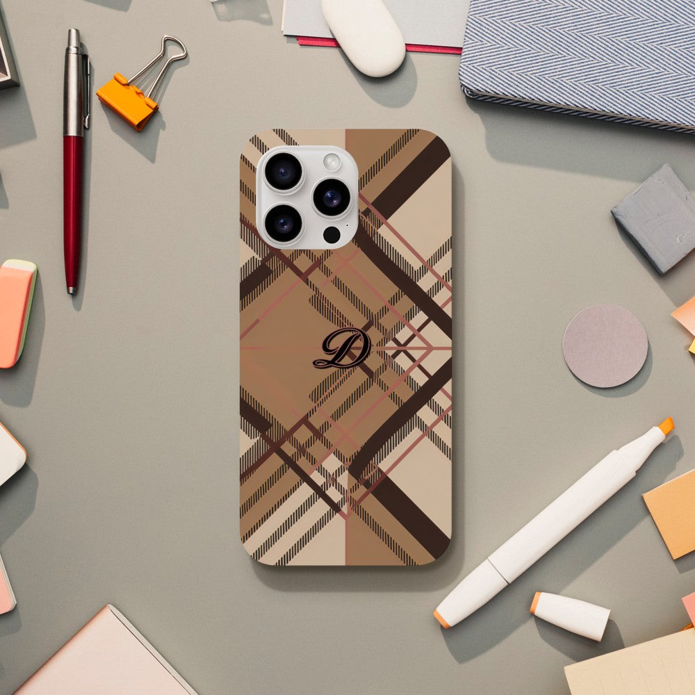 Luxury Designer Phone Case for iPhone 15 Pro, 14, 13, Samsung S23 Ultra, Geometric Pattern