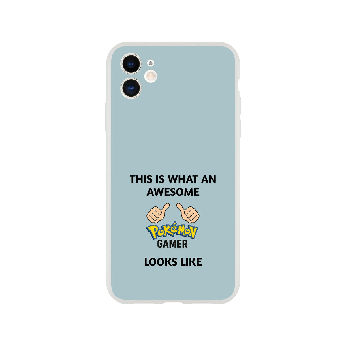 Awesome Pokémon Gamer iPhone Case - Cute &amp; Funny Flexi Case iPhone 11