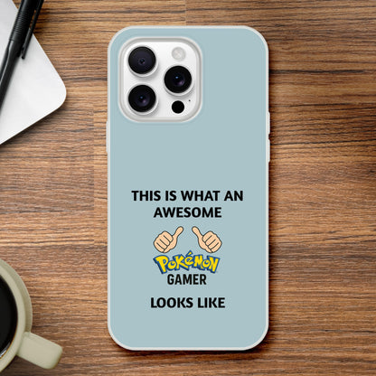 Awesome Pokémon Gamer iPhone Case - Cute &amp; Funny Flexi Case