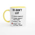 Procrastinator Mug - TO DON&