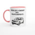 Funny Range Rover Mug – 11oz Luxury Car Driver Gift, Bold Statement Coffee Cup, Land Rover, Range Rover Gen 3 Lover Gift for Him or Her Ceramic Pink