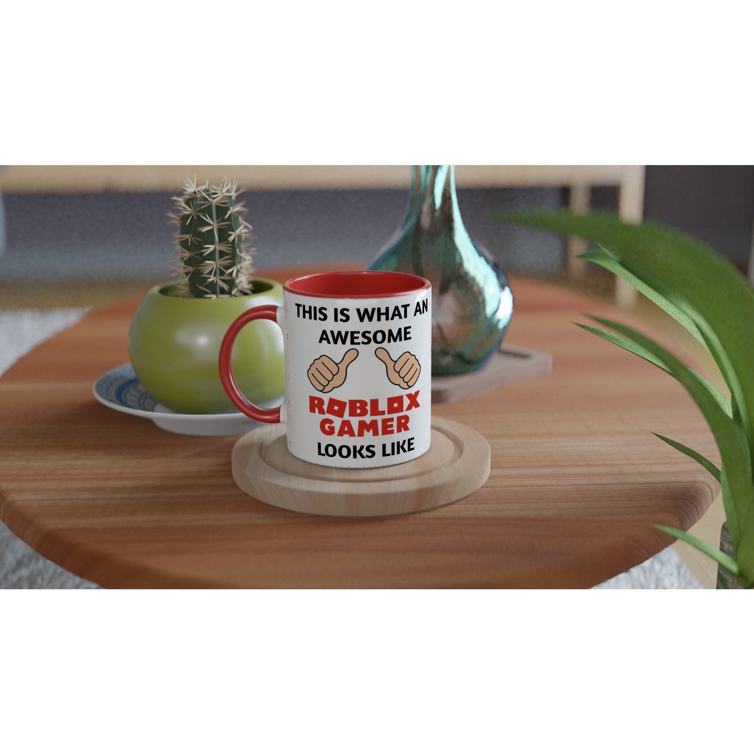 Roblox Gamer Mug – Funny Gift for Kids &amp; Teens – This Is What an Awesome Roblox Gamer Looks Like – 11oz Coffee Cup for Gamers