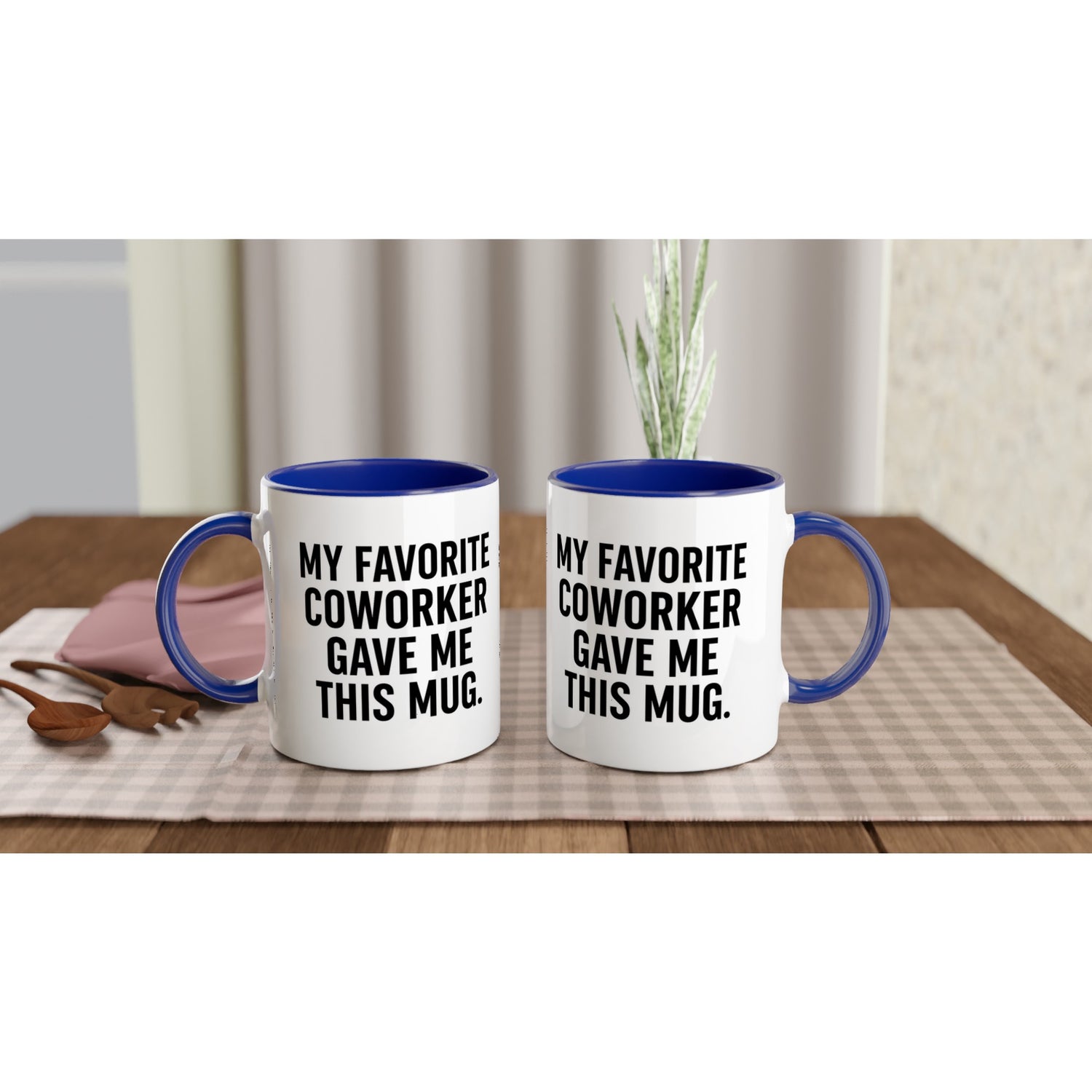 My Favorite Coworker Mug - Funny Gift for Office Friends - Ceramic 11oz Coffee Cup