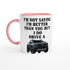 Personalized Ford Ranger Wildtrak Mug - Custom Offroad Car Lover Gift | 11oz Ceramic - Colorful Design Ceramic Pink