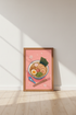Japanese Ramen Bowl Art | Pastel Pink Anime Style, Kitchen & Dining Decor