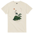 Zen Crane Ukiyo-e Japanese Art T-Shirt - Premium Heavyweight Cotton Natural