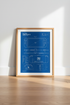 Nintendo Switch 2 Blueprint Art | Gaming Console Poster, Game Room Decor