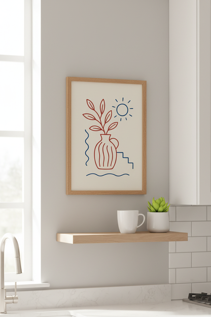 line-drawing-plant-vase-living-kitchen-561a58.png