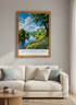 North Wessex Downs Travel Poster | English Landscape Wall Art Print, Nature Decor