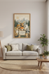 Woodland Animals National Park Wall Art | Nursery Forest Decor | Whimsical Poster