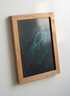 Celestial Turtle Wall Art Print | Boho Bedroom Decor | Cosmic Sea Creature Poster | Ocean Animal Sci-Fi Fantasy Gift
