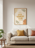 Overthinkers Club Wall Art Print | Boho Dorm Decor | Mental Health Poster Gift