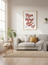 Pizza is always a good idea Art Print | Kitchen Decor | Whimsical Restaurant Poster
