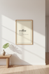 Minimalist Coffee Definition Wall Art Print | Kitchen Coffee Nook Decor | Humorous Quote Poster | Gift for Coffee Lover