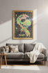 vaporwave wall art | Neon Portrait, Bedroom Decor, Retro Poster