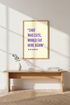Humorous Kitchen Framed Wall Art | Dining Room Decor | Funny Cooking Quote Poster | "Chef Was Cute" Framed Print