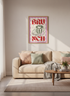 Brunch Cafe Wall Art Print | Kitchen Decor Coffee Poster | Retro Food Aesthetic
