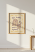 Minimalist Inspirational Quote Wall Art Print | Bedroom Decor | Cozy Aesthetic Poster | Less Drama More Pyjamas
