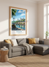 Trier Germany Travel Poster | Vintage Style Cityscape, Living Room Wall Art