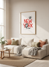 New York Graffiti Art Print | NYC Street Style Decor | Modern Pop Art Poster