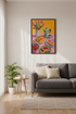 Still Life Print | Colorful Impasto Kitchen Decor, Modern Poster