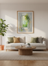 Open Window Garden Art | Impressionist Green Landscape, Living Room Decor