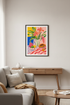 tropical still life | colorful botanical, kitchen decor